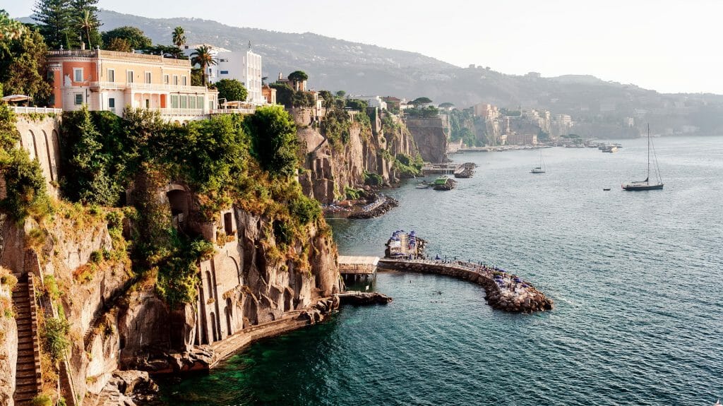 Cliff View, Sorrento, Italy