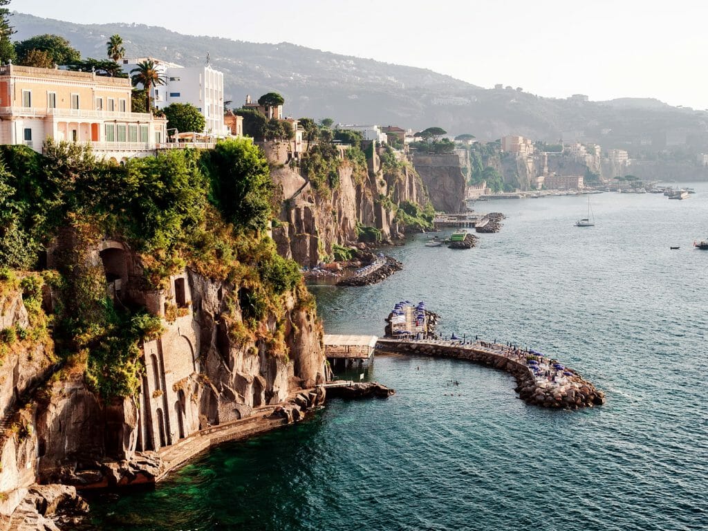Cliff View, Sorrento, Italy