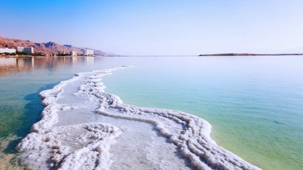 Coastline, Dead Sea, Jordan