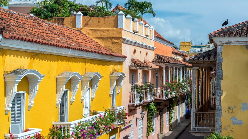 Colonial Buildings, Cartagena, Columbia