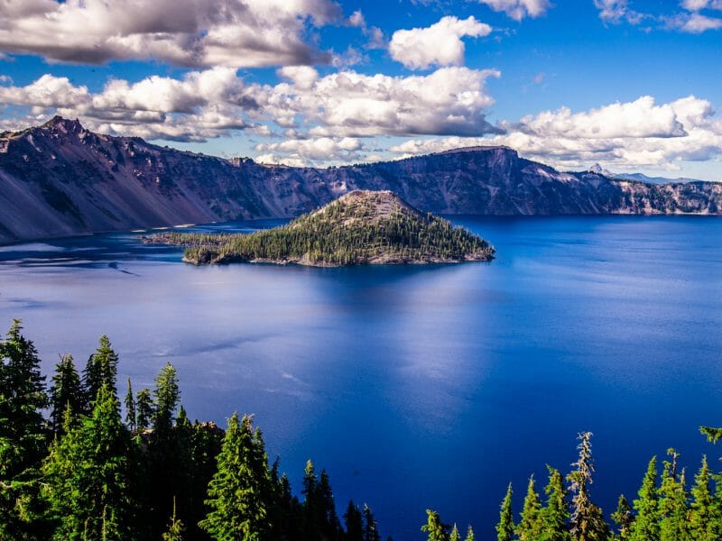 Crater Lake National Park, Oregon, Pacific Northwest, USA