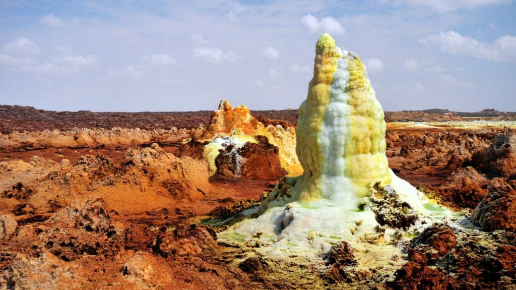 Dallol Volcano, Danakil Desert, Ethiopia