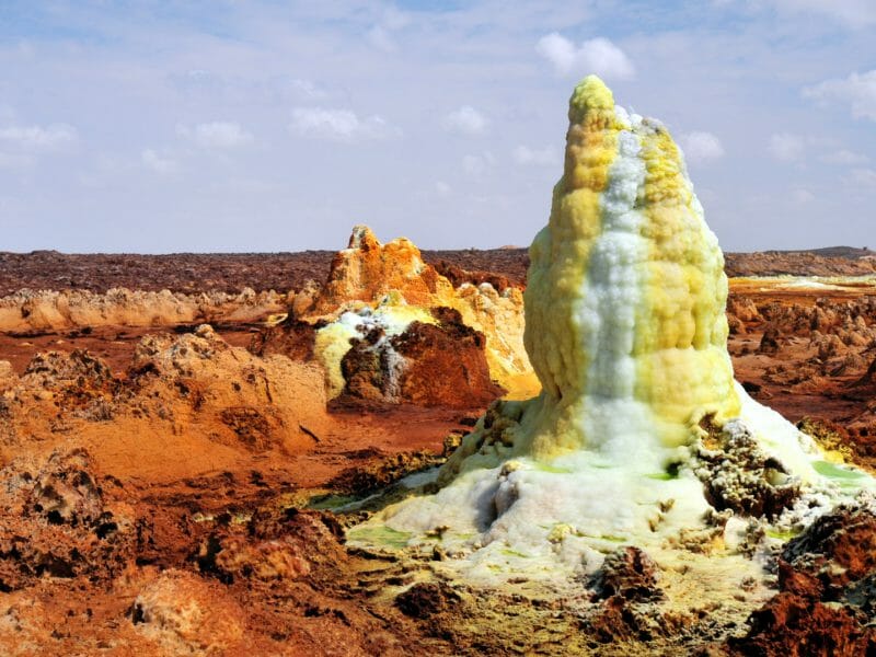 Dallol Volcano, Danakil Desert, Ethiopia