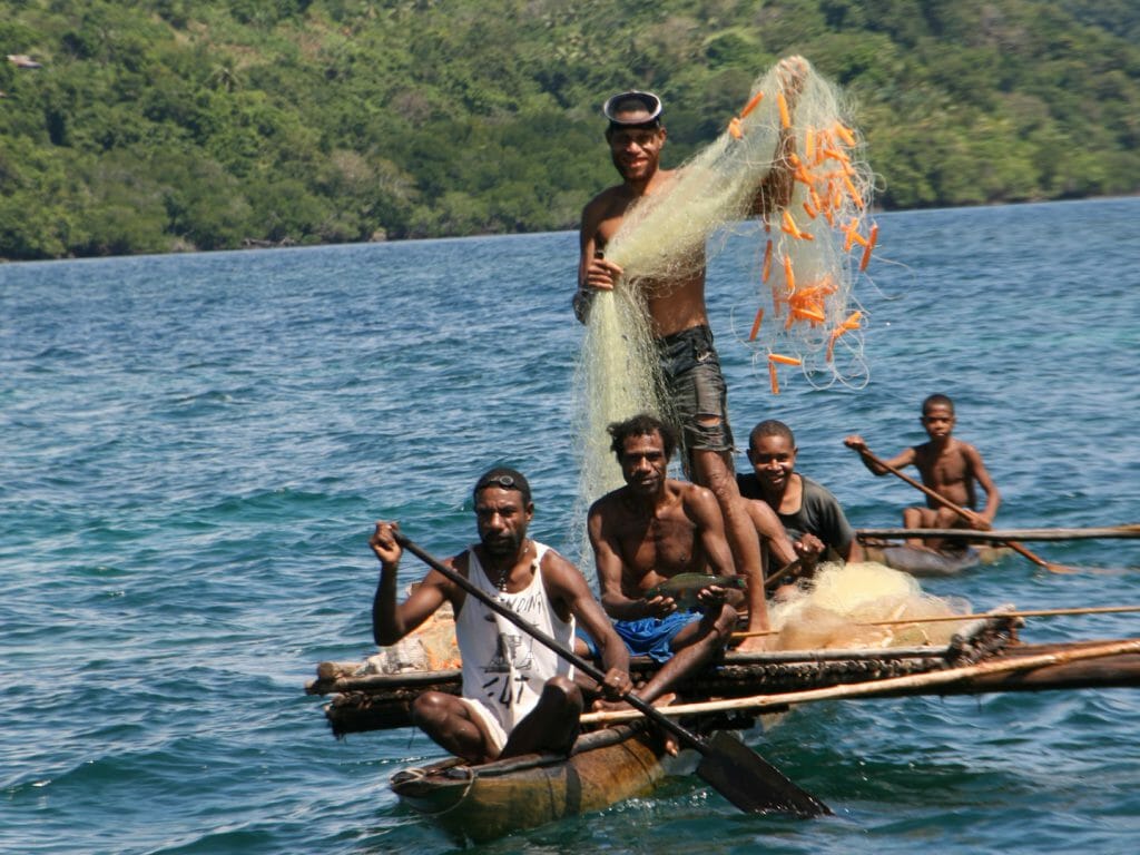 Fishermen, Tufi, Papua New Guinea