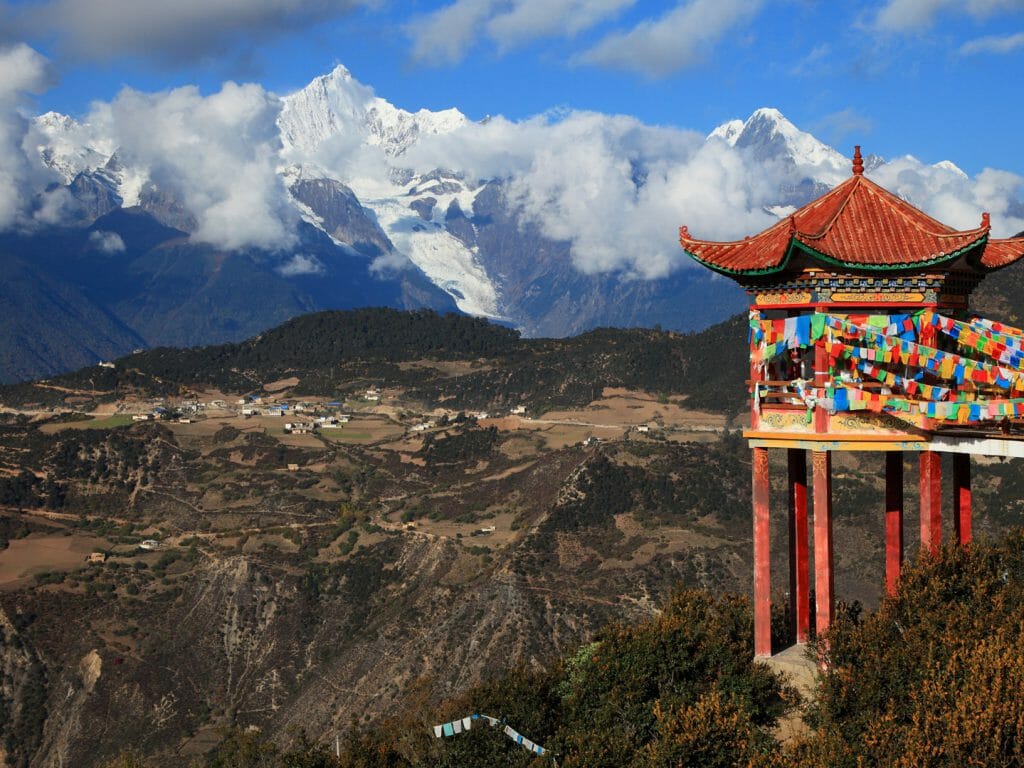 Meili Snow Mountain, Yunnan, China