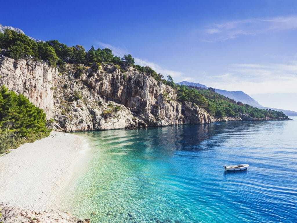 Nugal Beach, Makarska Riviera, Dalmatia, Croatia