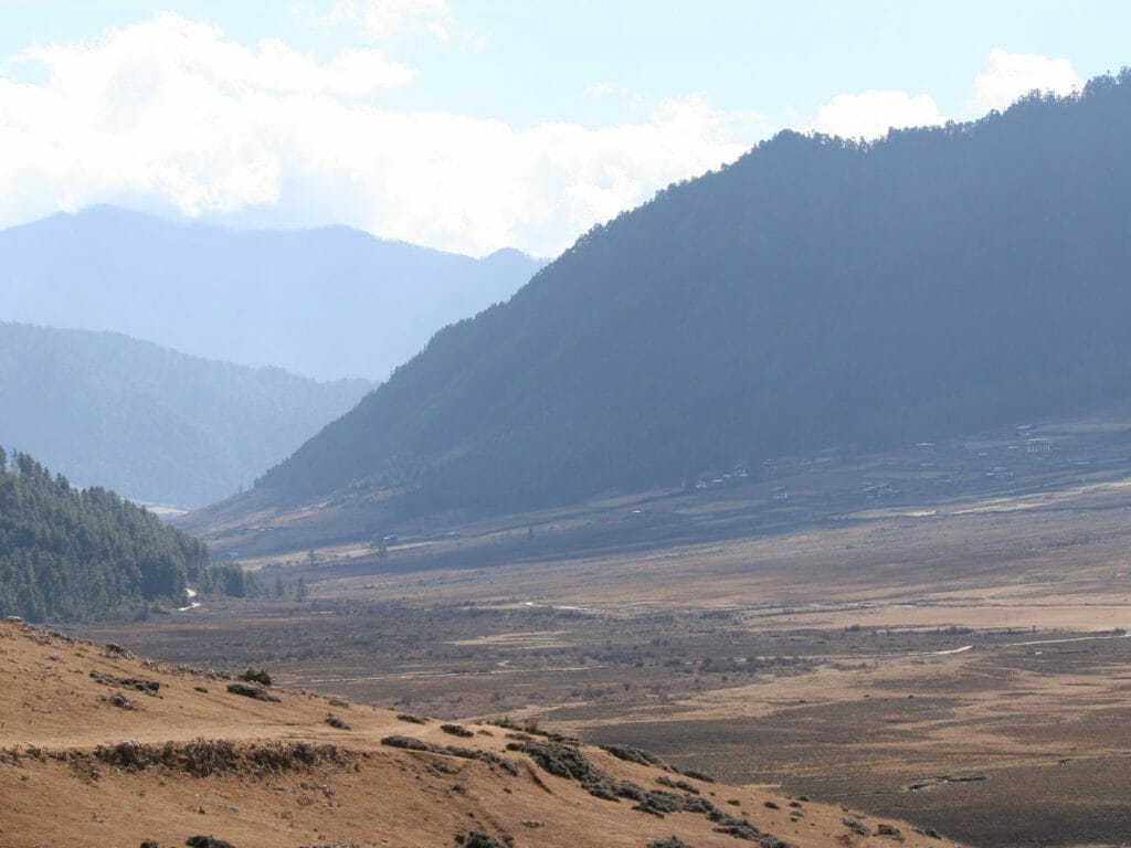 Phobjika Valley, Gangtey, Bhutan