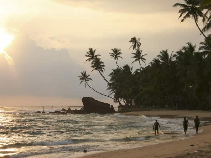Thalpe Beach, Sri Lanka