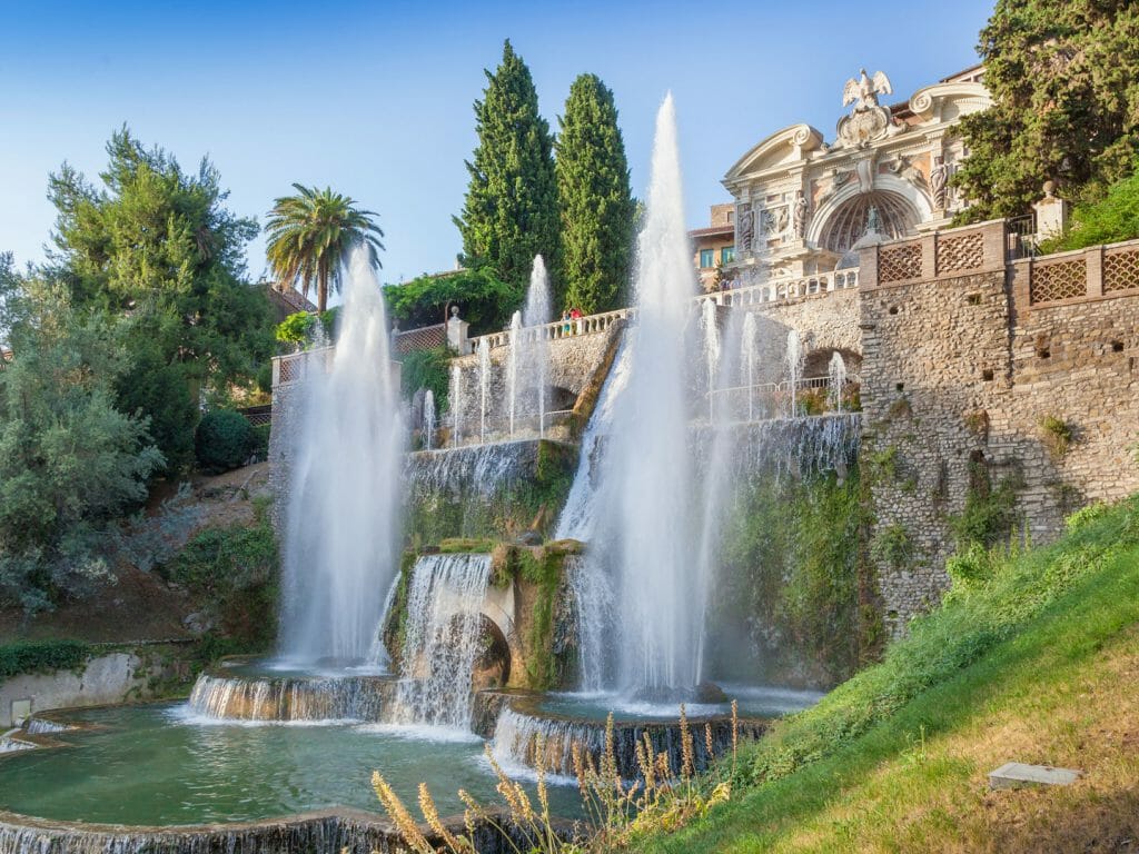 Villa d'Este fountain, Rome, Italy