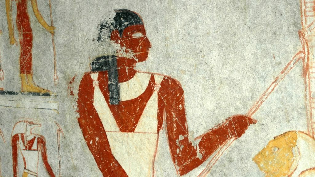 El Kurru murals, Meroe, Sudan