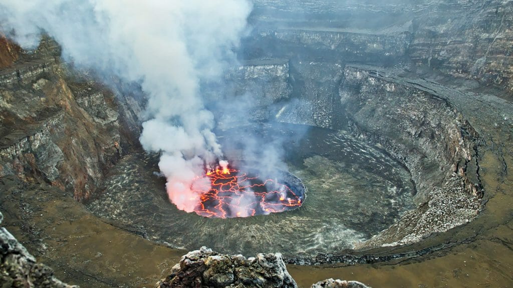 Nyiragongo Summit Shelter, Democratic Republic of Congo