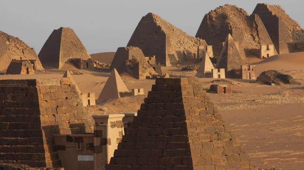 Pyramids of Meroe, Sudan