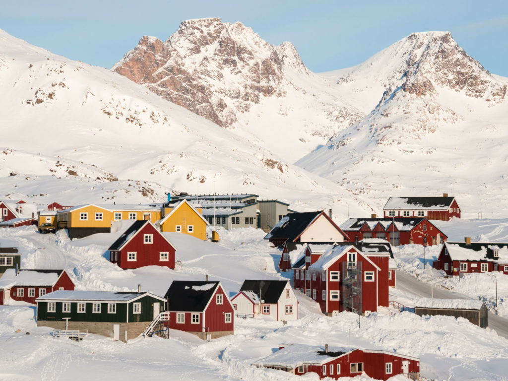 Colourful Houses, Tasiilaq, Greenland
