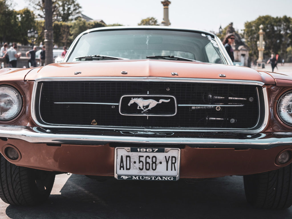 Vintage Mustang, Deep South, USA