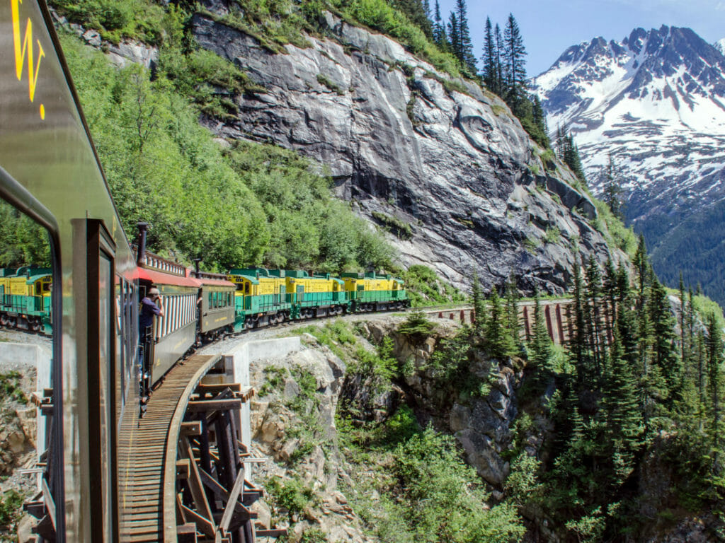 White Pass Route, Railroad. Yukon, Canada