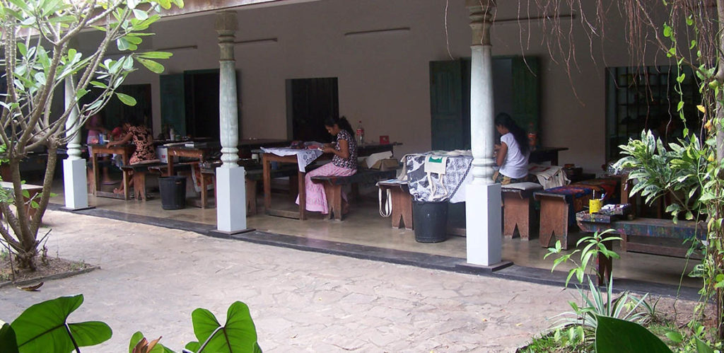 Women's cooperative, Thimble, Negombo, Sri Lanka