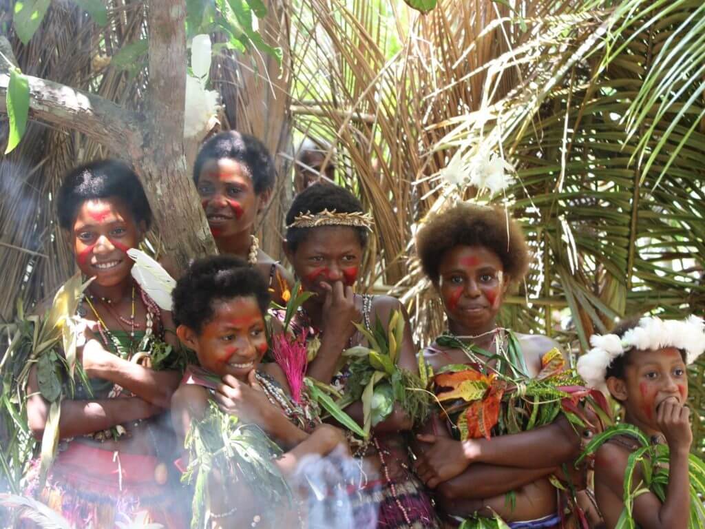 Children at Balomuk, Papua New Guinea