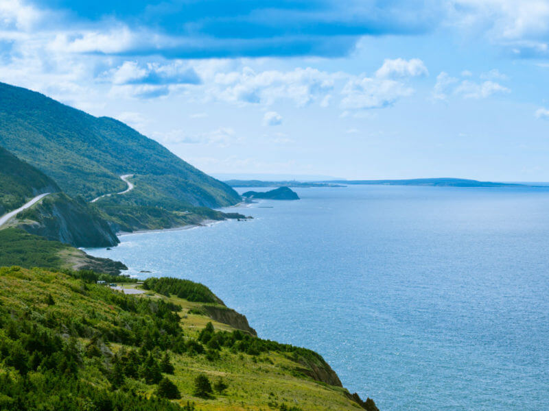 Cabot, Trail Cape, Breton Highlands, Nova Scotia, Canada, Maritimes
