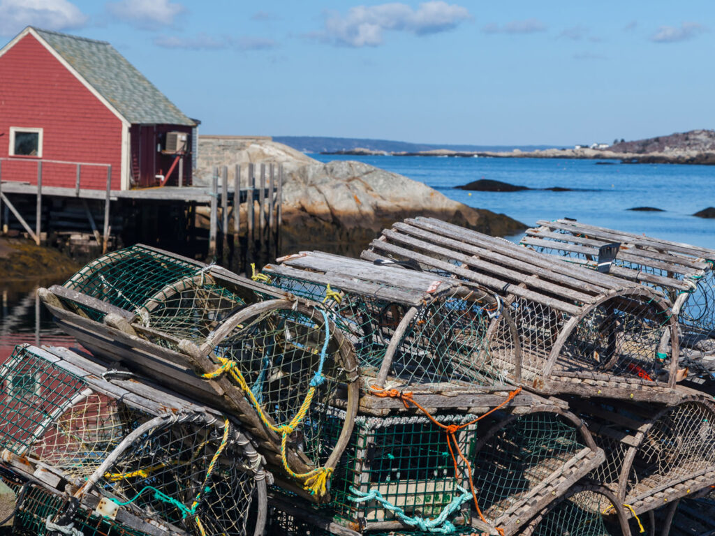 Lobster Traps, Peggy's Cove, Nova Scotia, Canada