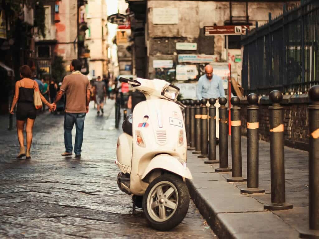 Old Naples,Naples, Italy
