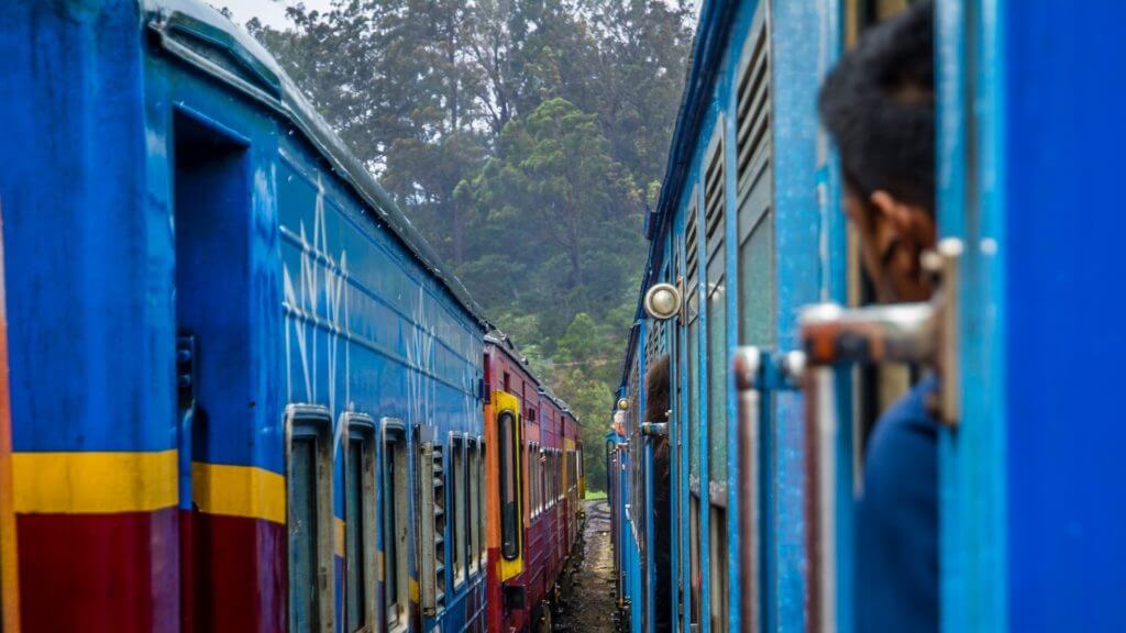 Train ride, Sri Lanka