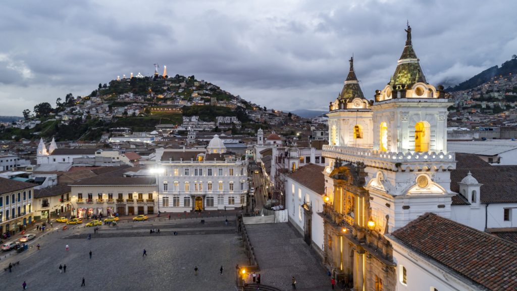 Square, Casa Gangotena, Quito, Ecuador