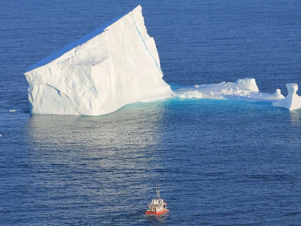 Iceberg, Fogo Island, Newfoundland, Eastern Canada