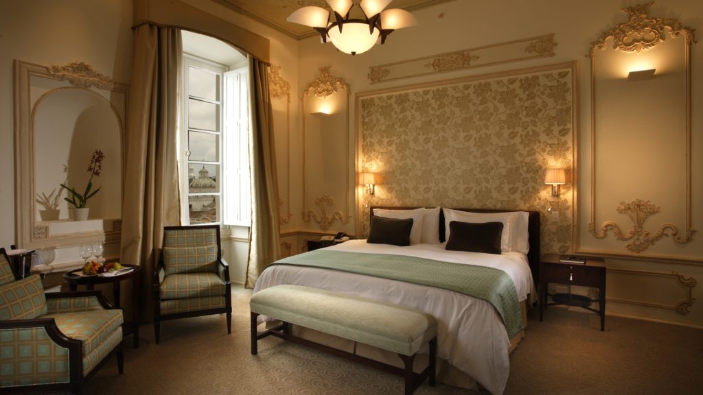 Plaza View Room, Casa Gangotena, Quito, Ecuador