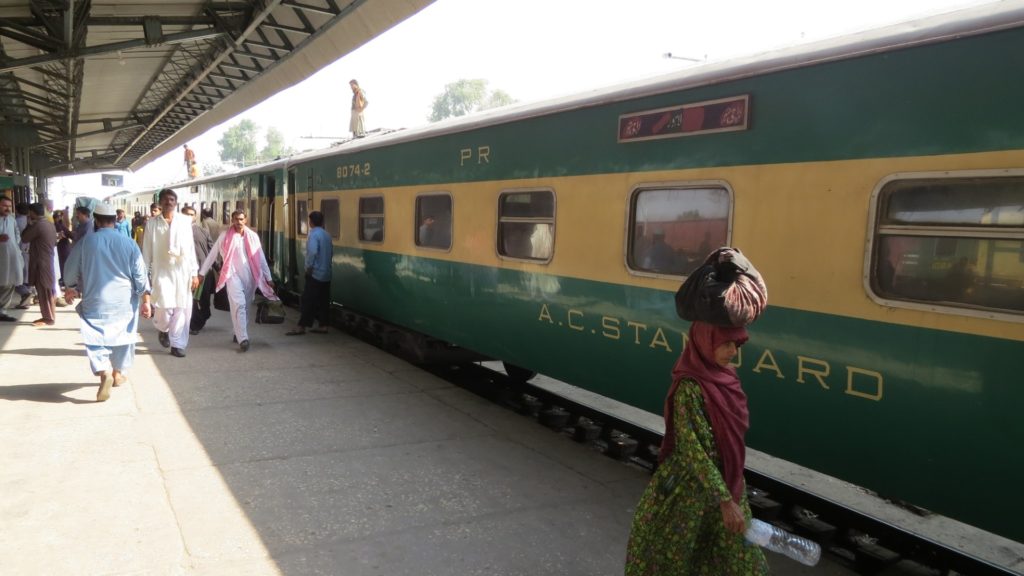 Train Carriage, Rohri Station, Sukkur, Sindh, Pakistan