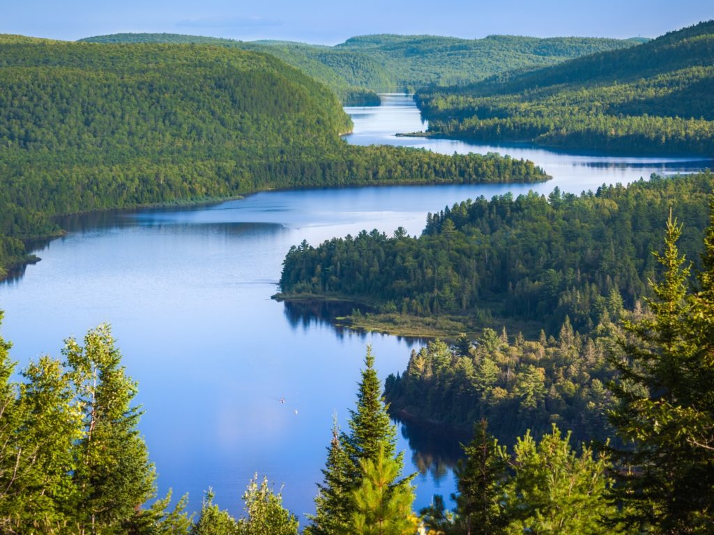 Wapizagonke Lake, Le Passage, La Mauricie National Park, Quebec, Eastern Canada