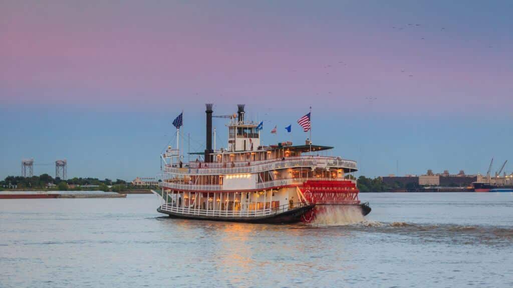 Paddle Steamer, New Orleans, Deep South, USA