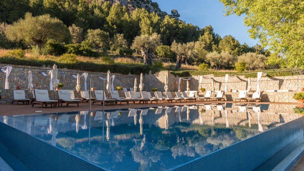 Son Brullo pool view, Mallorca, Spain