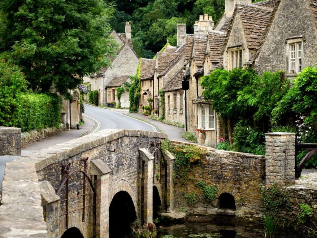 Castle Coombe,  Cotswolds, England, UK
