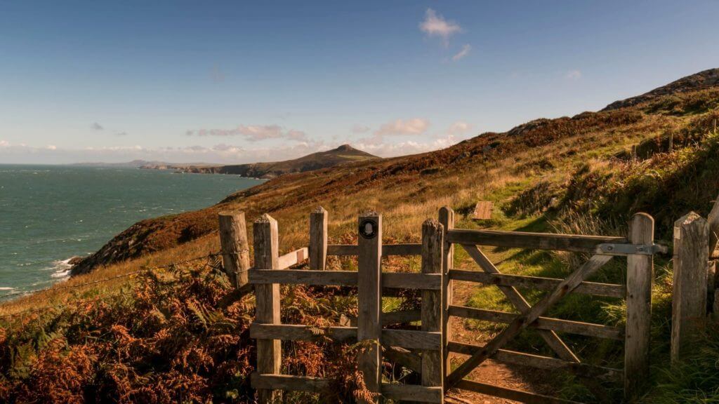Gateway to Pembrokeshire walking route,  Wales, UK