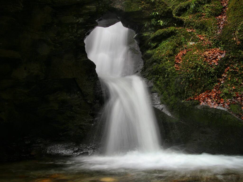 Waterfall, Tintagel, Cornwall, England