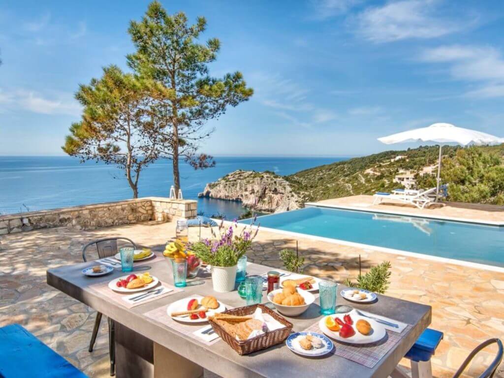 villa-glaros-pool-terrace-paxos-Corfu-Greece