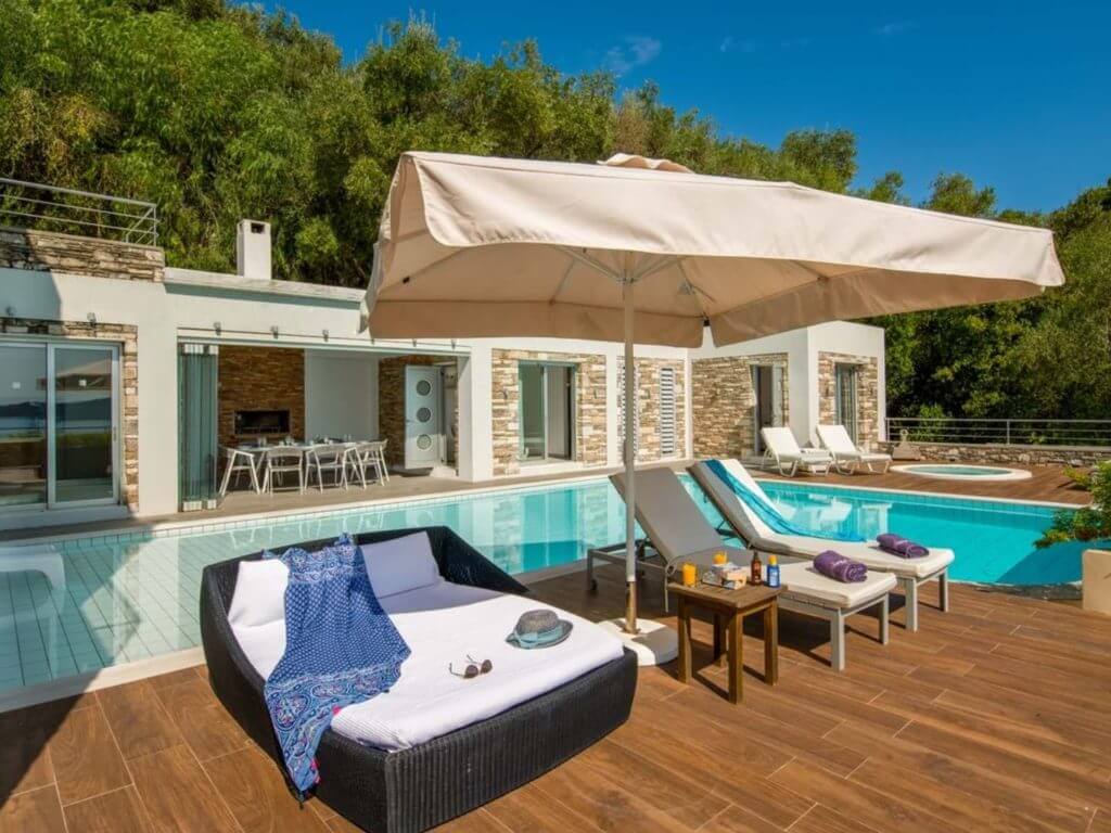 Villa Selena; Terrace; Corfu; Greece