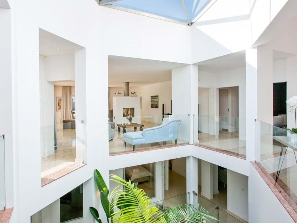 Villa Omar; Interior Atrium; Vilamoura; Algarve; Portugal
