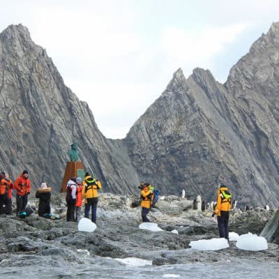 Landing at Point Wild, Elephant Island