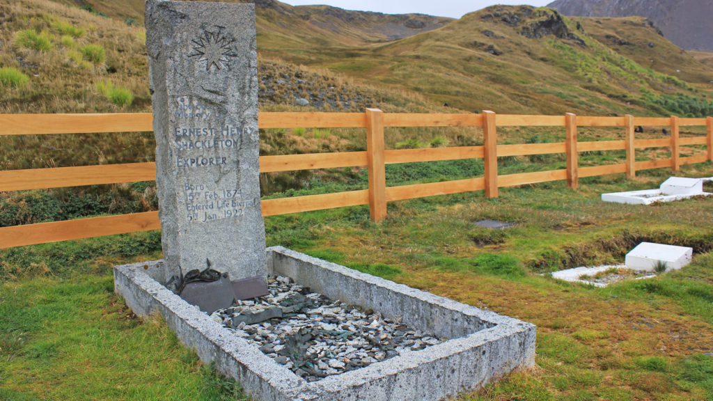 Shackleton's grave Grytviken