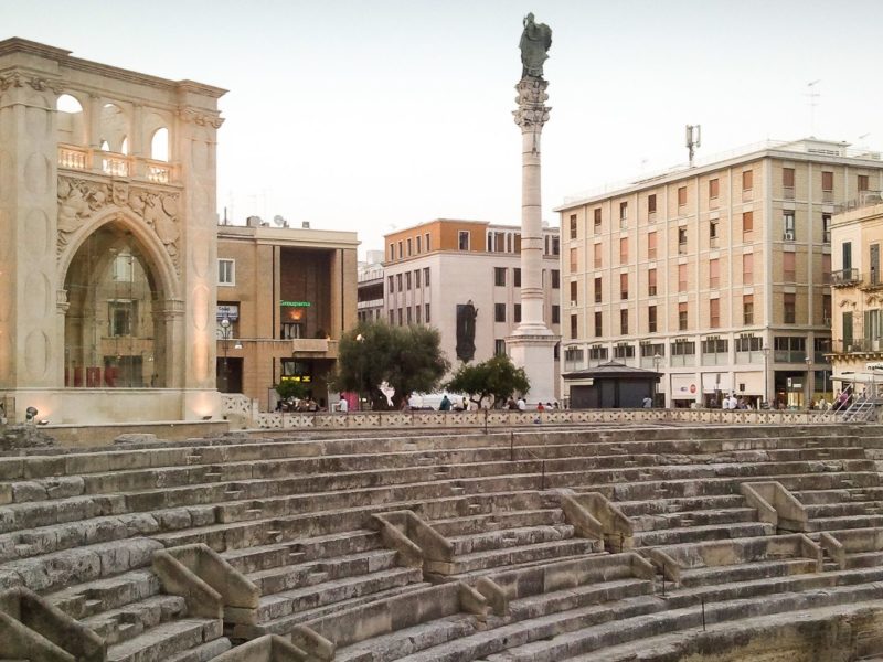 Roman Amphitheater, Lecce, Italy