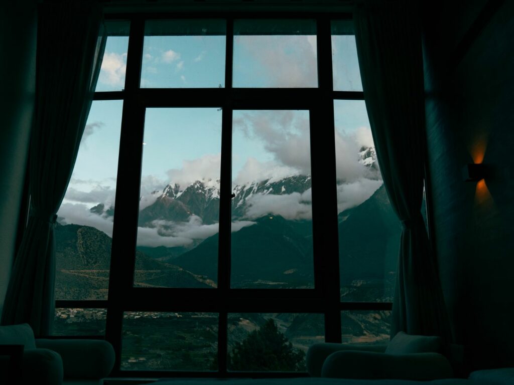 Shinta Mani Mustang, view from the room, Nepal
