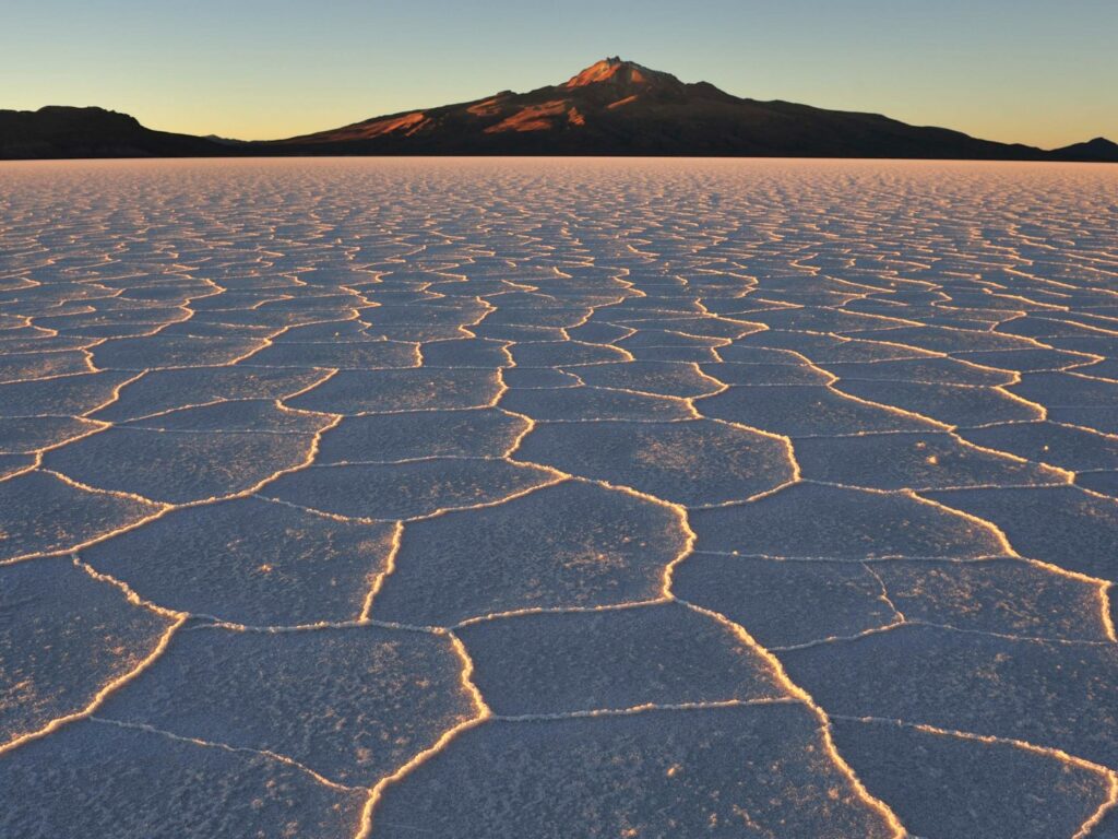 Uyuni Salt Flats, Altiplano, Bolivia