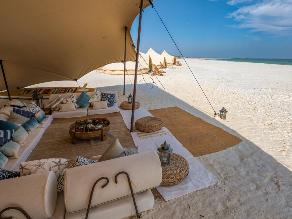 Bar Al Hickman Beach Camp, Oman