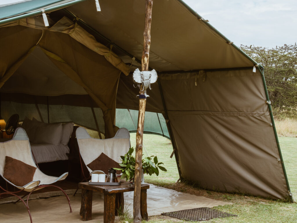 Speke's Camp, Tent, Walking Safari, Kenya