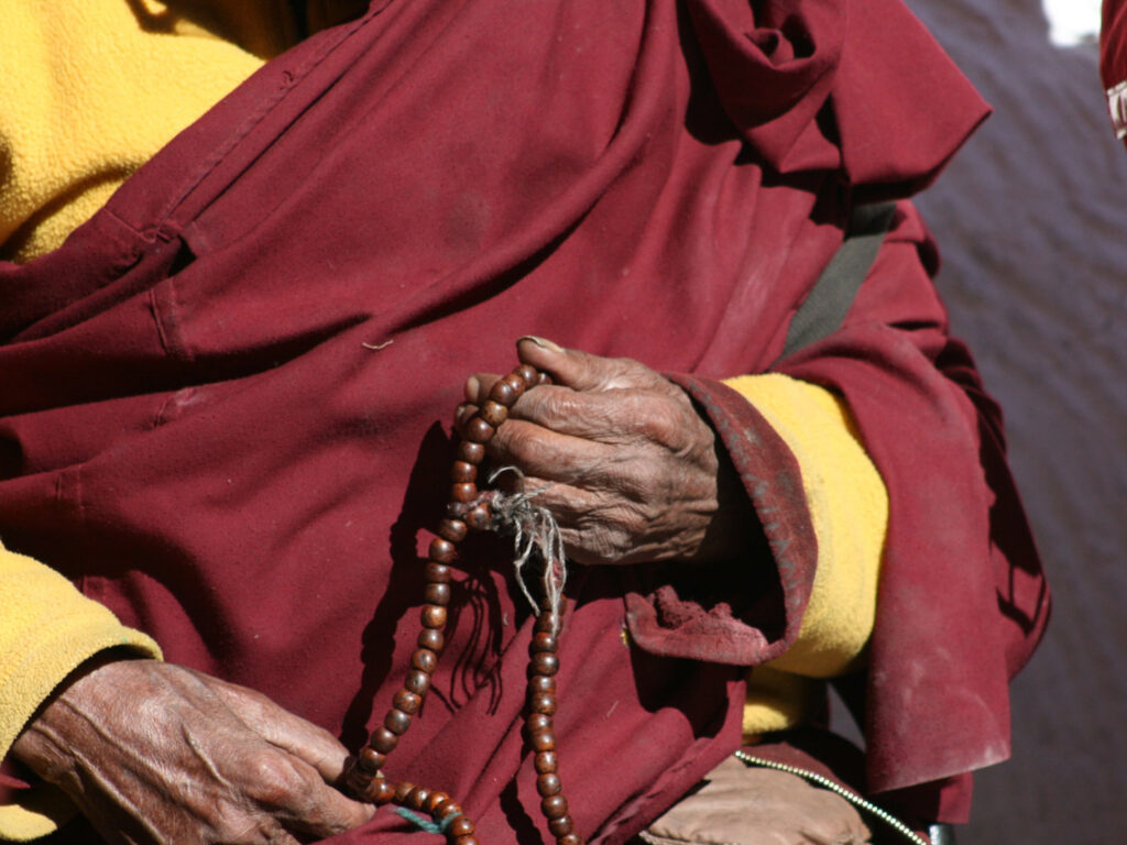 Buddist Monk, Ladakh, India
