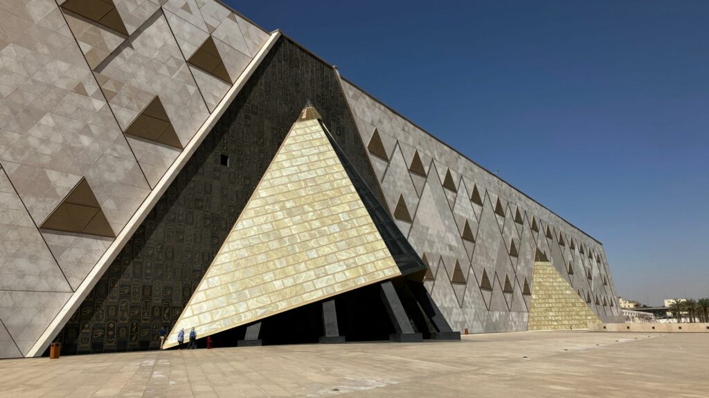 Exterior of new Egyptian Museum, Cairo