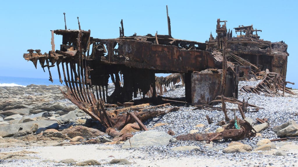 Ruins, Skeleton Coast, Namibia