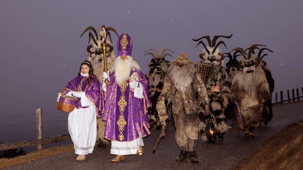 Krampusnacht, Austria