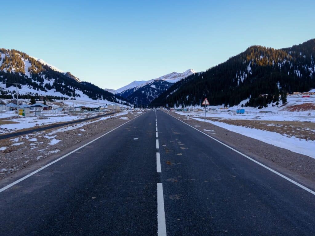 Road to China, Karkara, Kyrgyzstan